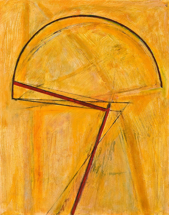 So, So Happy To Be Back (2010) Oil on canvas, 20 x 16 inches