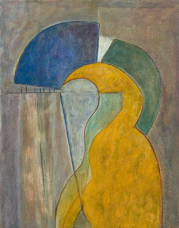 Delivered From Mistrust (2009) Oil on canvas, 20 x 16 inches