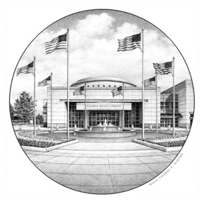 George Bush Library and Museum, College Station, Texas