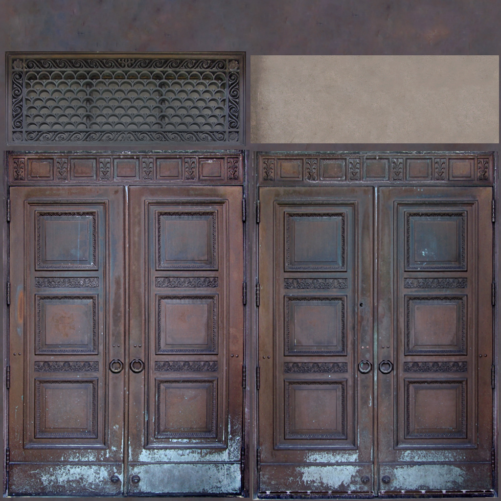 texture map for front door