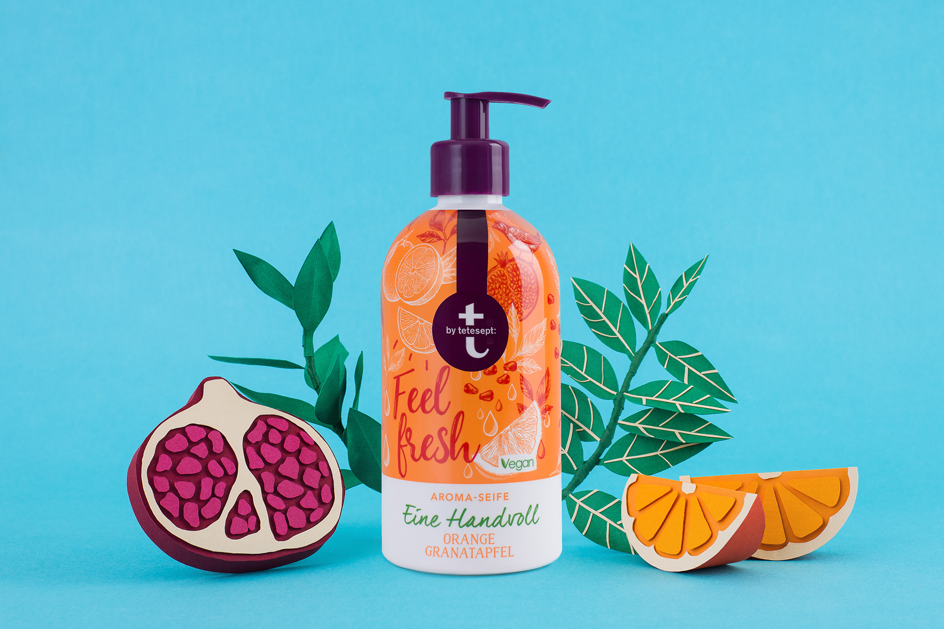 Eine Handvoll Creme Seife T: by tetesept