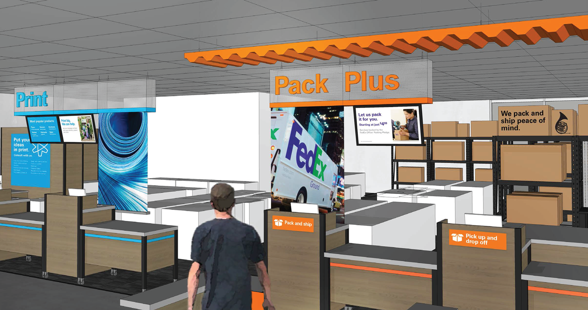 Ariel Martin Design Leader FedEx Office — New Store Experience