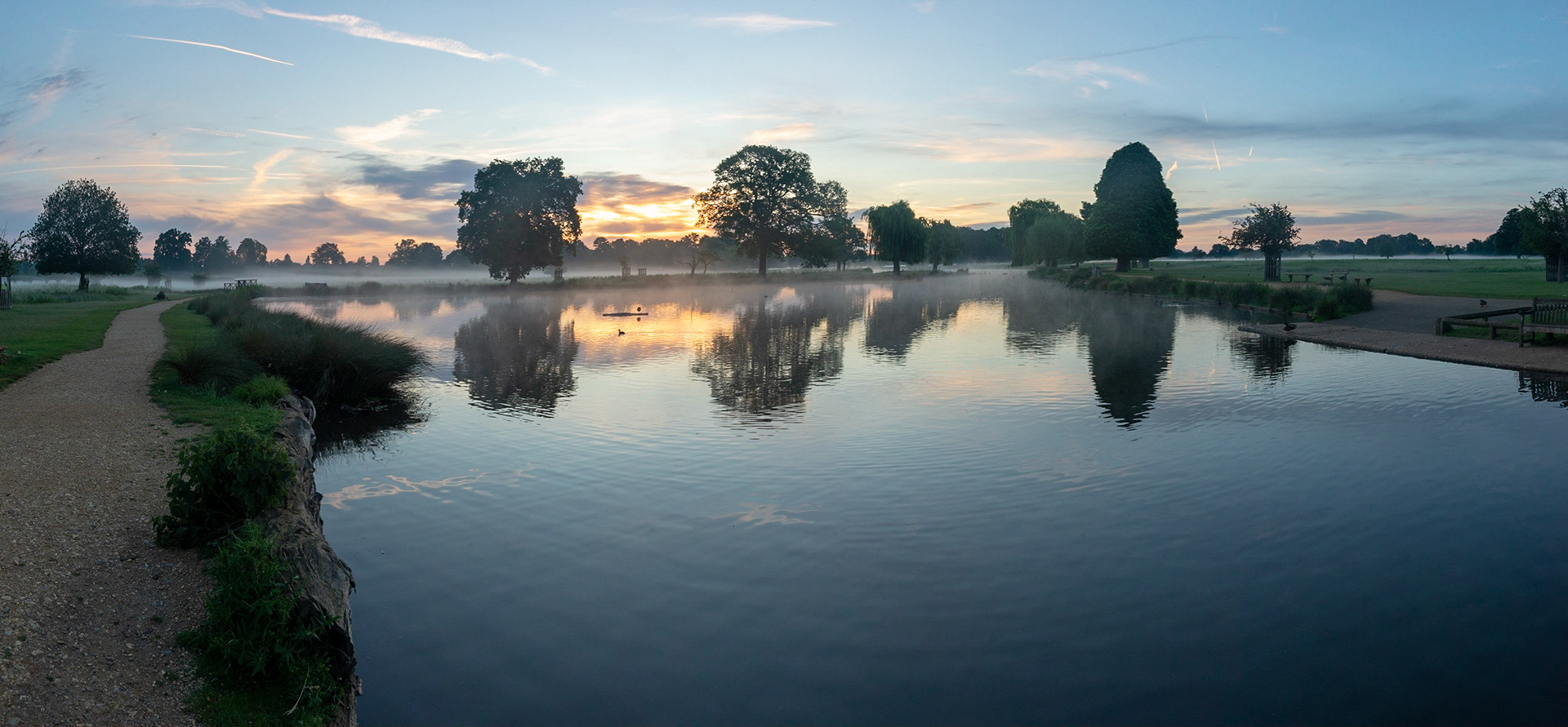 The Boating Pond Panorama
