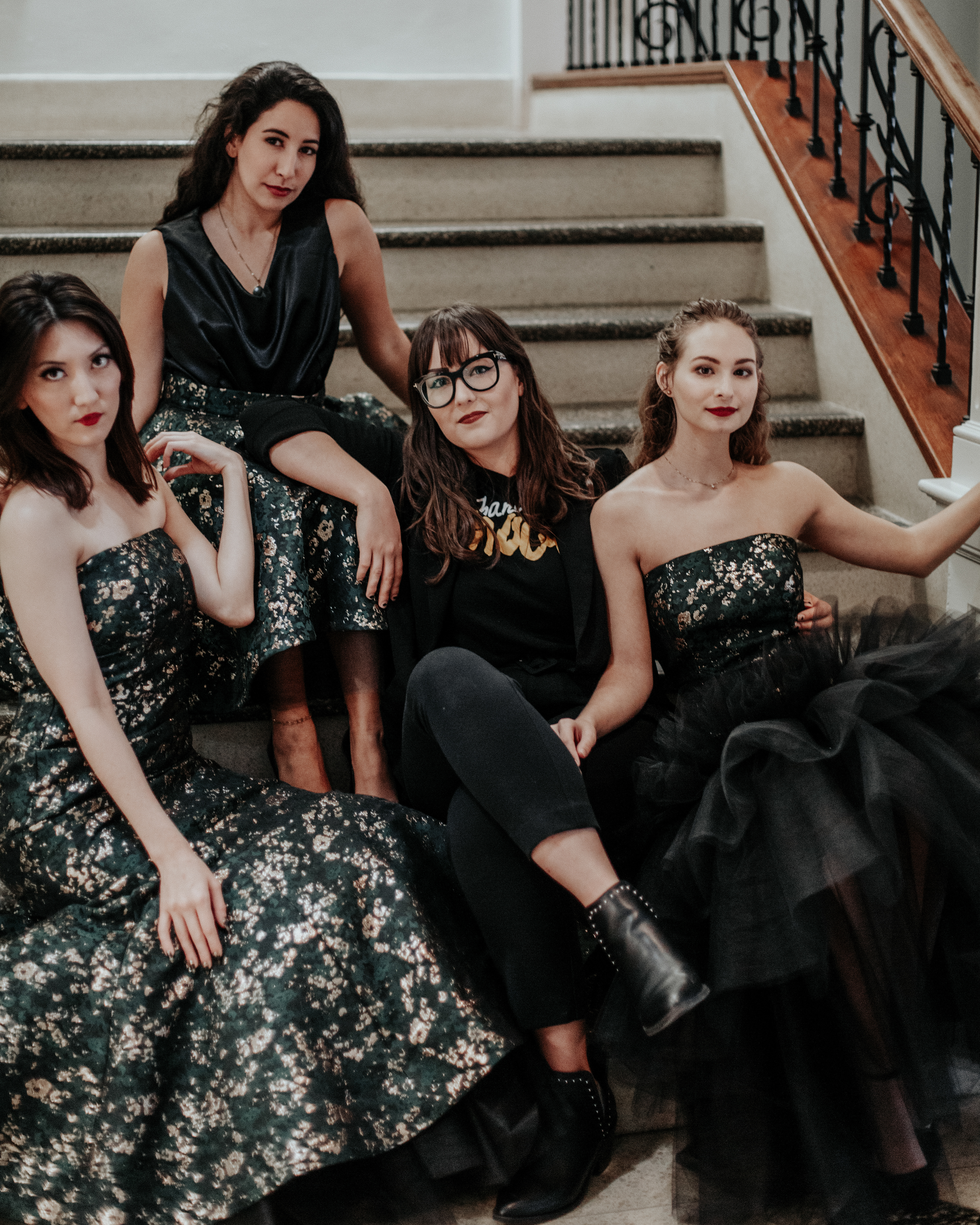Kelsey Sager, Reem Rabi, Jennifer Stanley, Katie Edwards by Kendall Nicole Studios