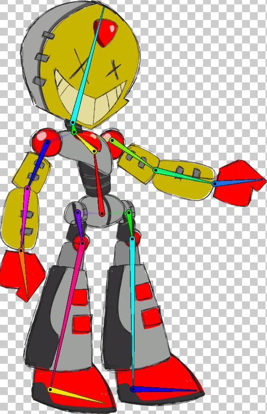 Character's Bone Structure