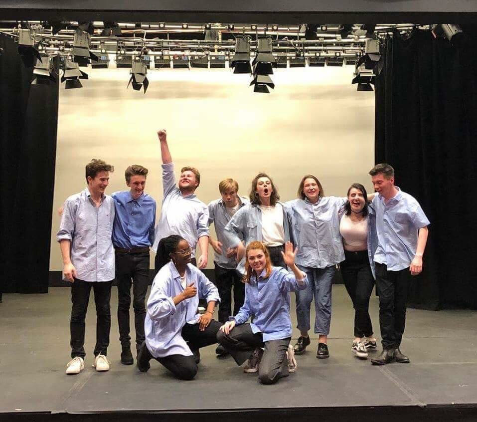 Cast of the Revunions Edinburgh Fringe Highlight show 'ParaHoops'