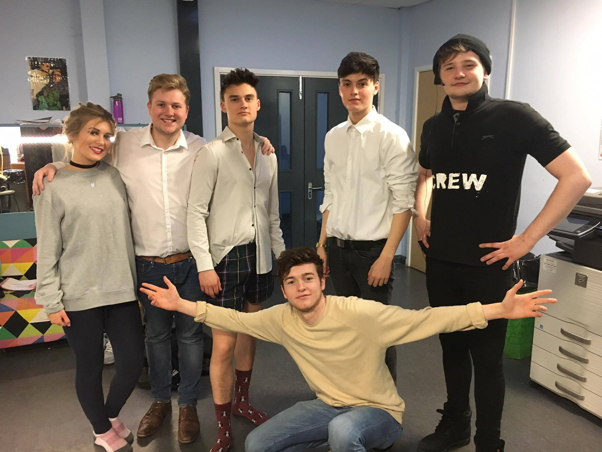 The cast of TWPP