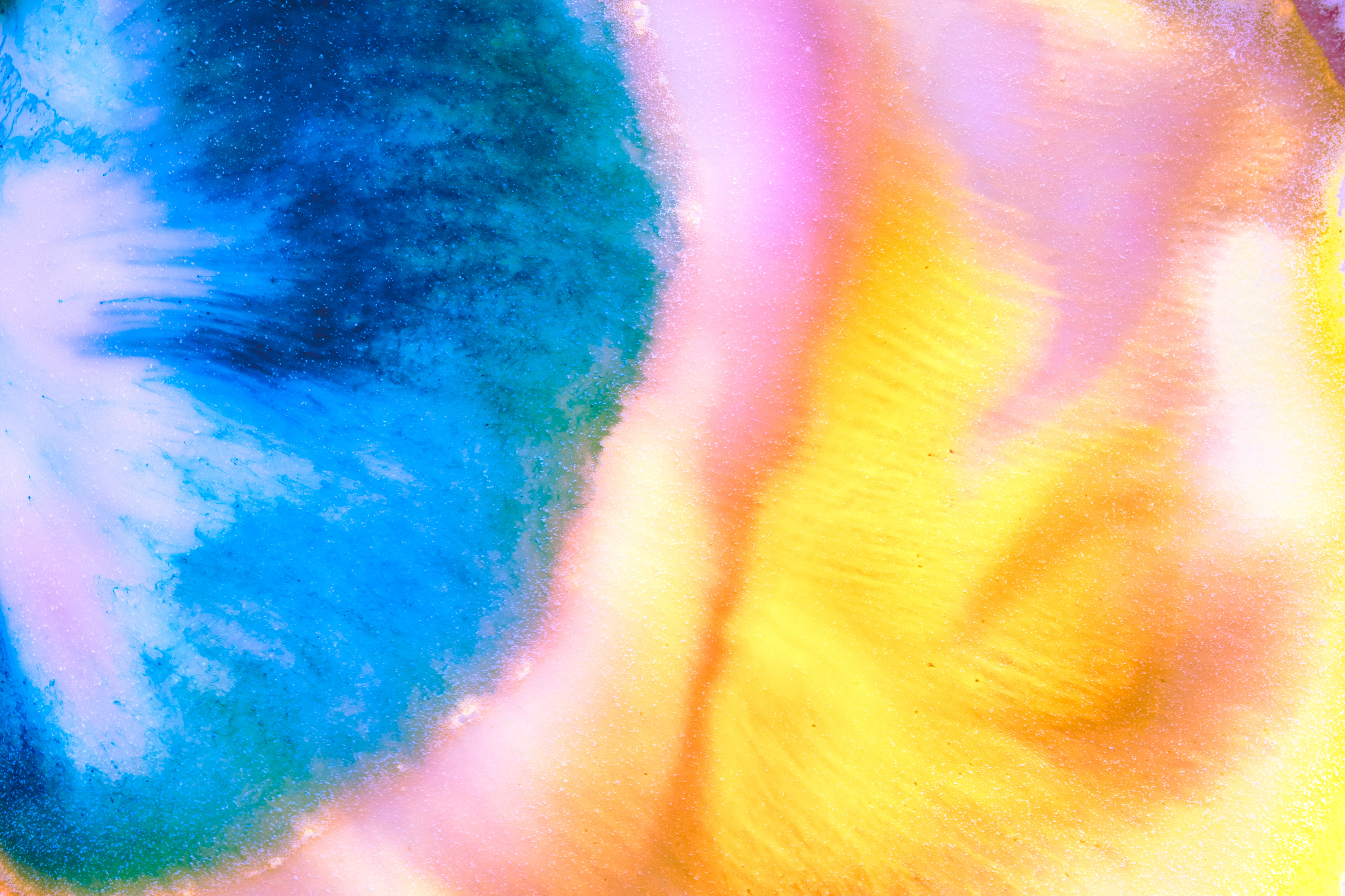 Plaster, paint and dish soap