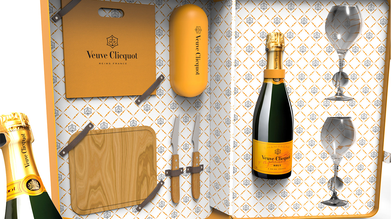 ArtStation - Veuve Clicquot Bar Tray