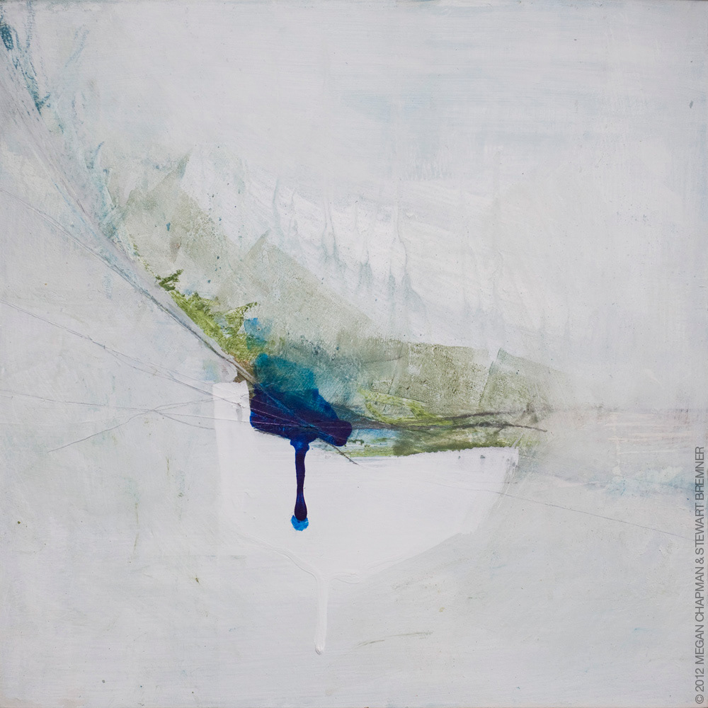 Distance becomes us / May 2012 / Mixed media on panel / 30x30cm / Sold