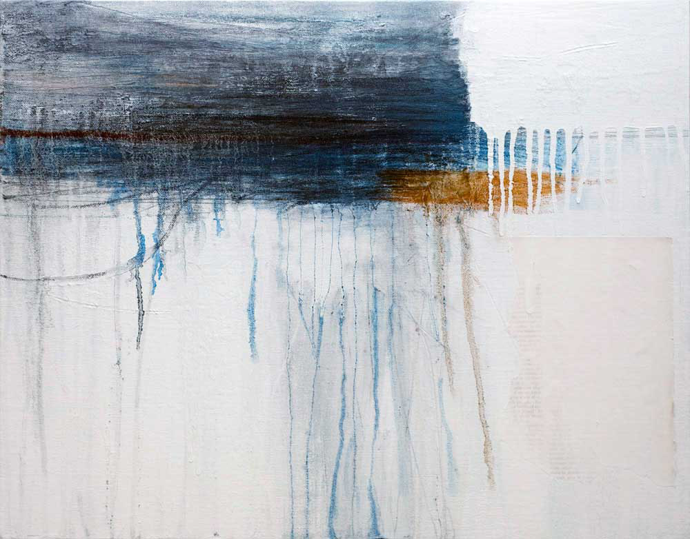 Through the times / September 2011 / Mixed media on canvas / 40x50cm / Sold