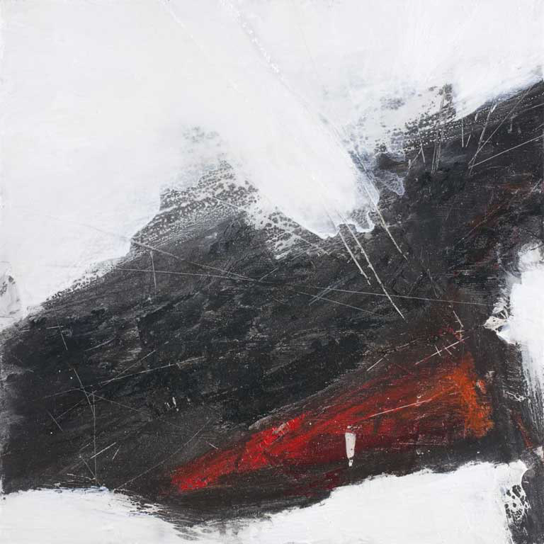 Stifling dissent / November 2012 / Mixed media on panel / 30x30cm