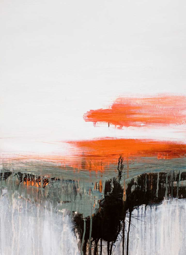 Divergence / June 2011 / Mixed media on paper / 56x76cm / Sold