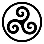 Celtic trinity knot | Tiquetra celta