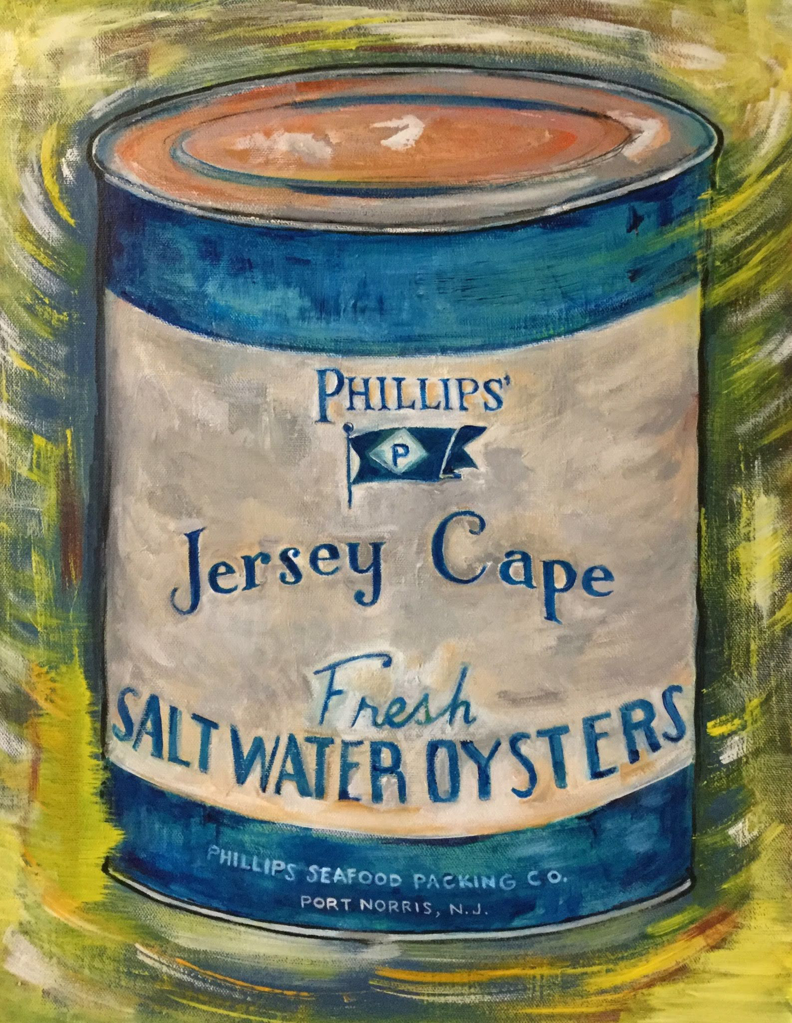 Port Norris Oyster Can