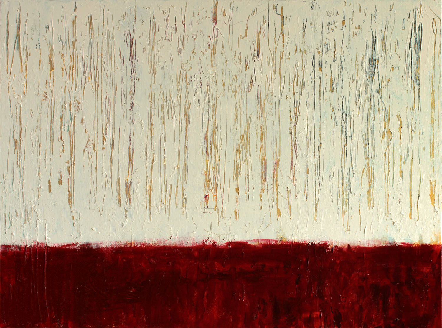 Fire, 2020. Acrylic on canvas