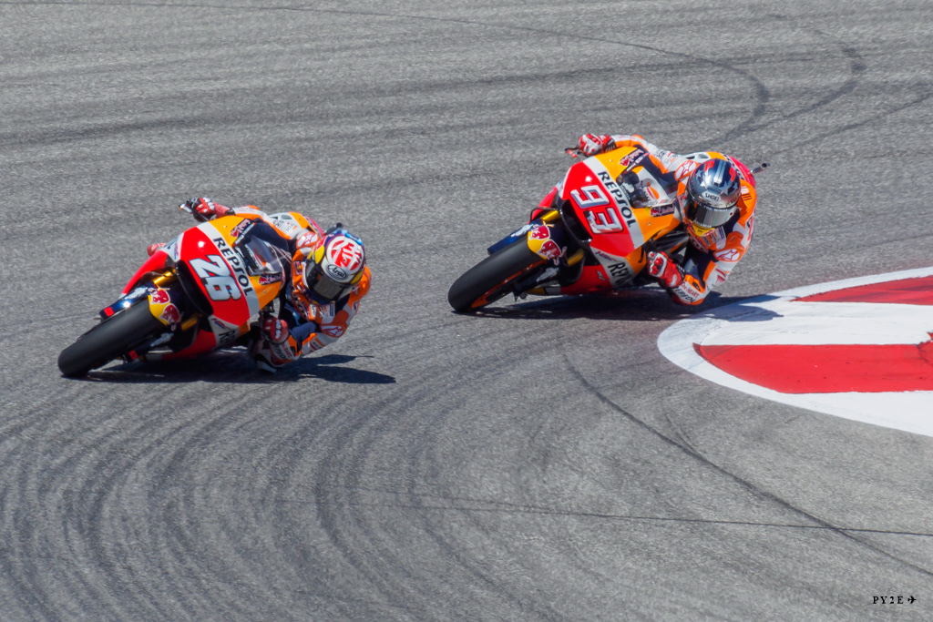 2017 US MOTO GP - Dani Pedrosa & Marc Marquez