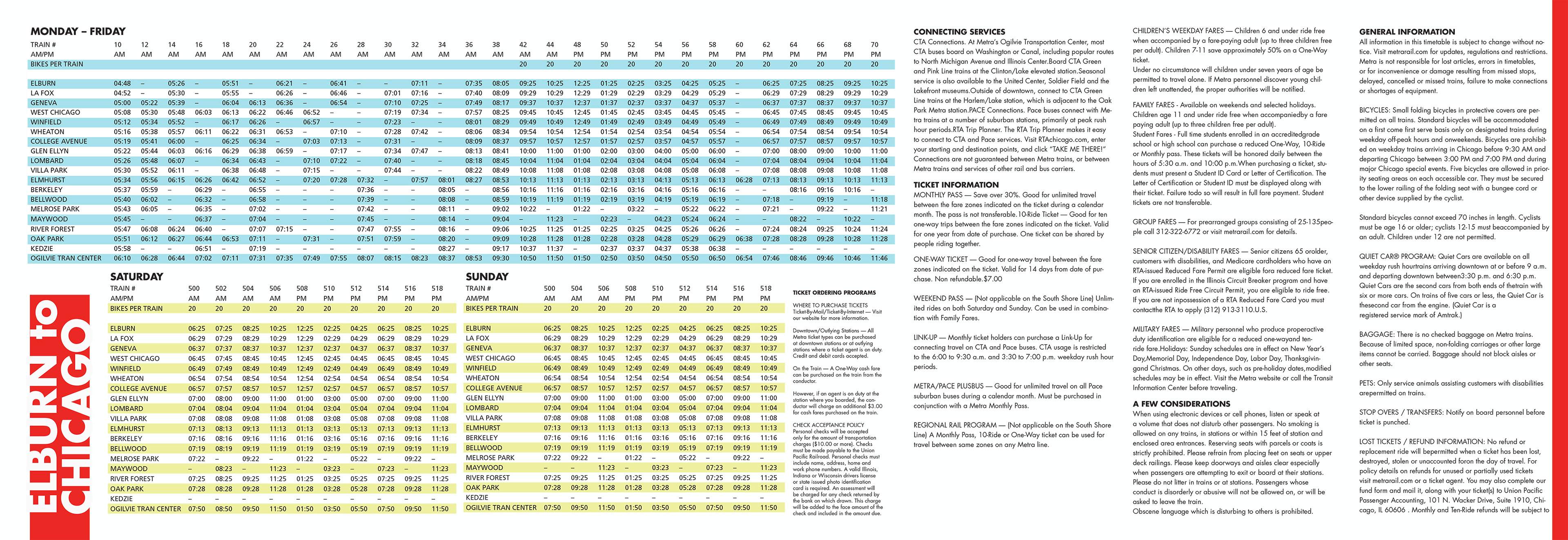 Crisanthy Carvouniaris - METRA Train Schedule