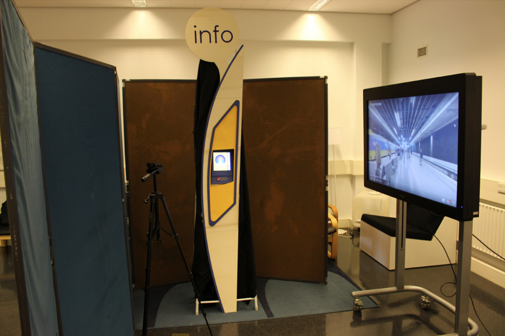 Test setup: Usability test