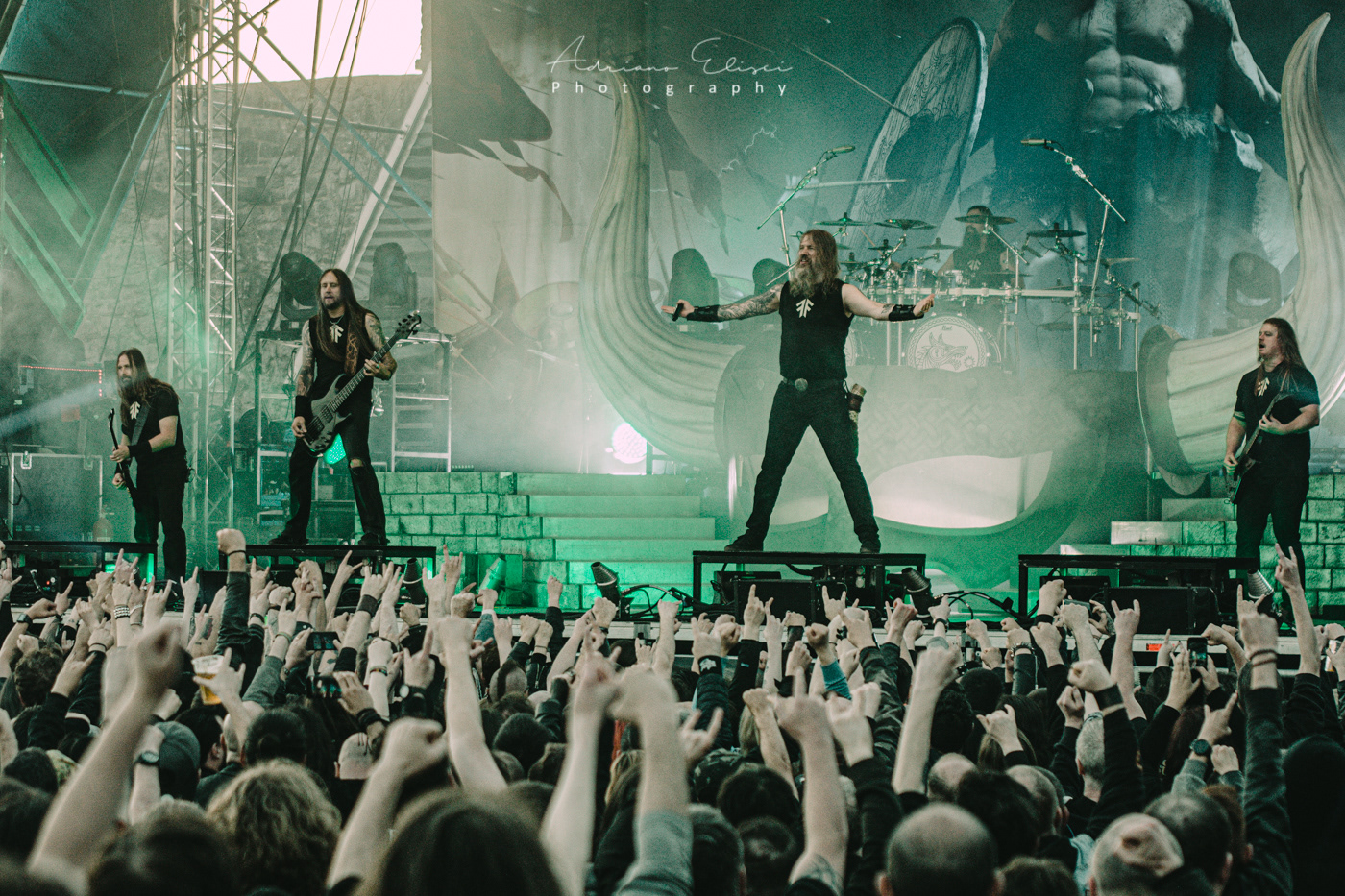 AMON AMARTH AT KING JOHN'S CASTLE, LIMERICK