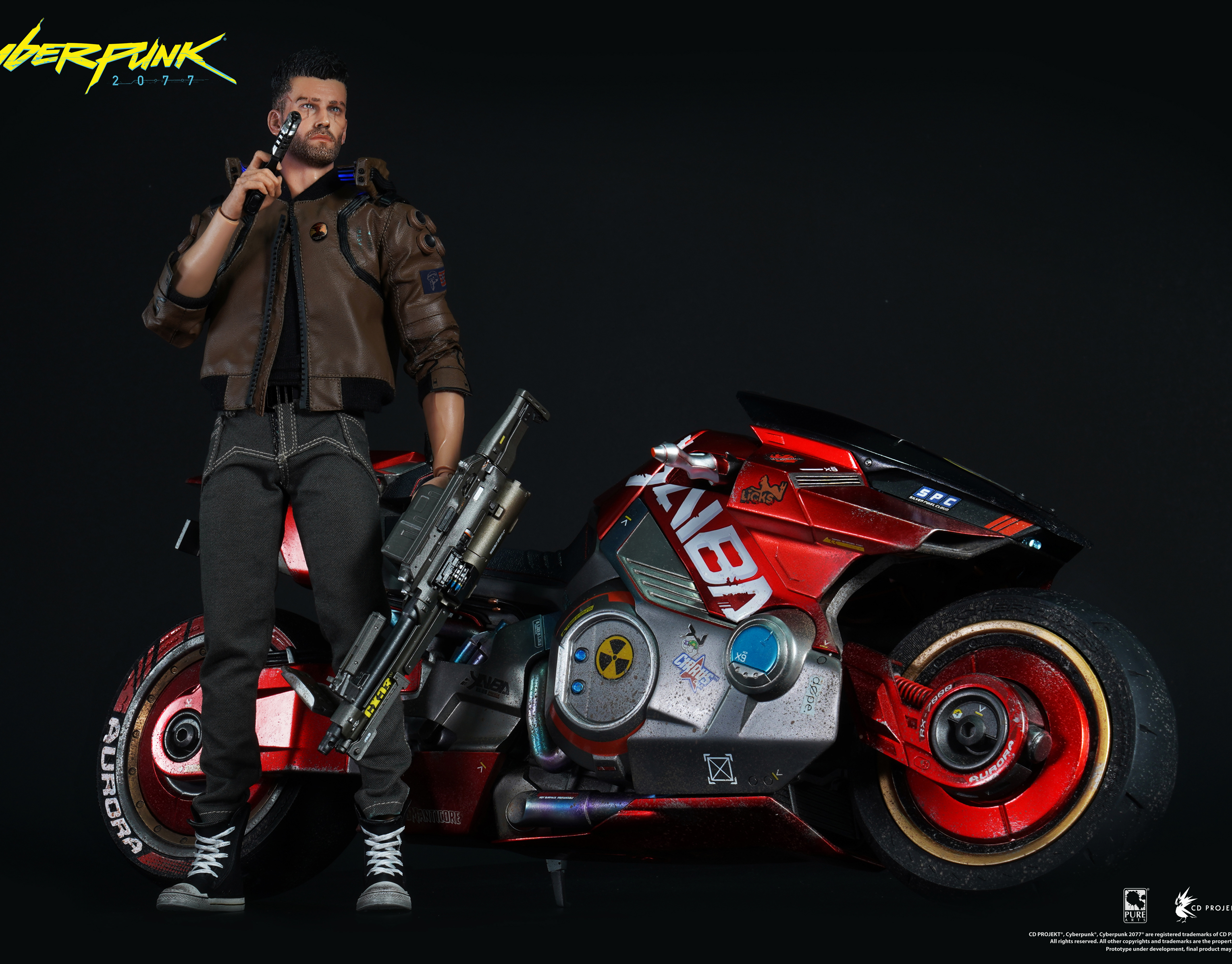 Игра мужик на мотоцикле. Фигурка Cyberpunk 2077: v male + Sportbike Yaiba Kusanagi ct3-h. Cyberpunk 2077 мотоцикл Кусанаги. Байк Джеки Cyberpunk 2077. Фигурка v male — Pure Arts Cyberpunk 2077.