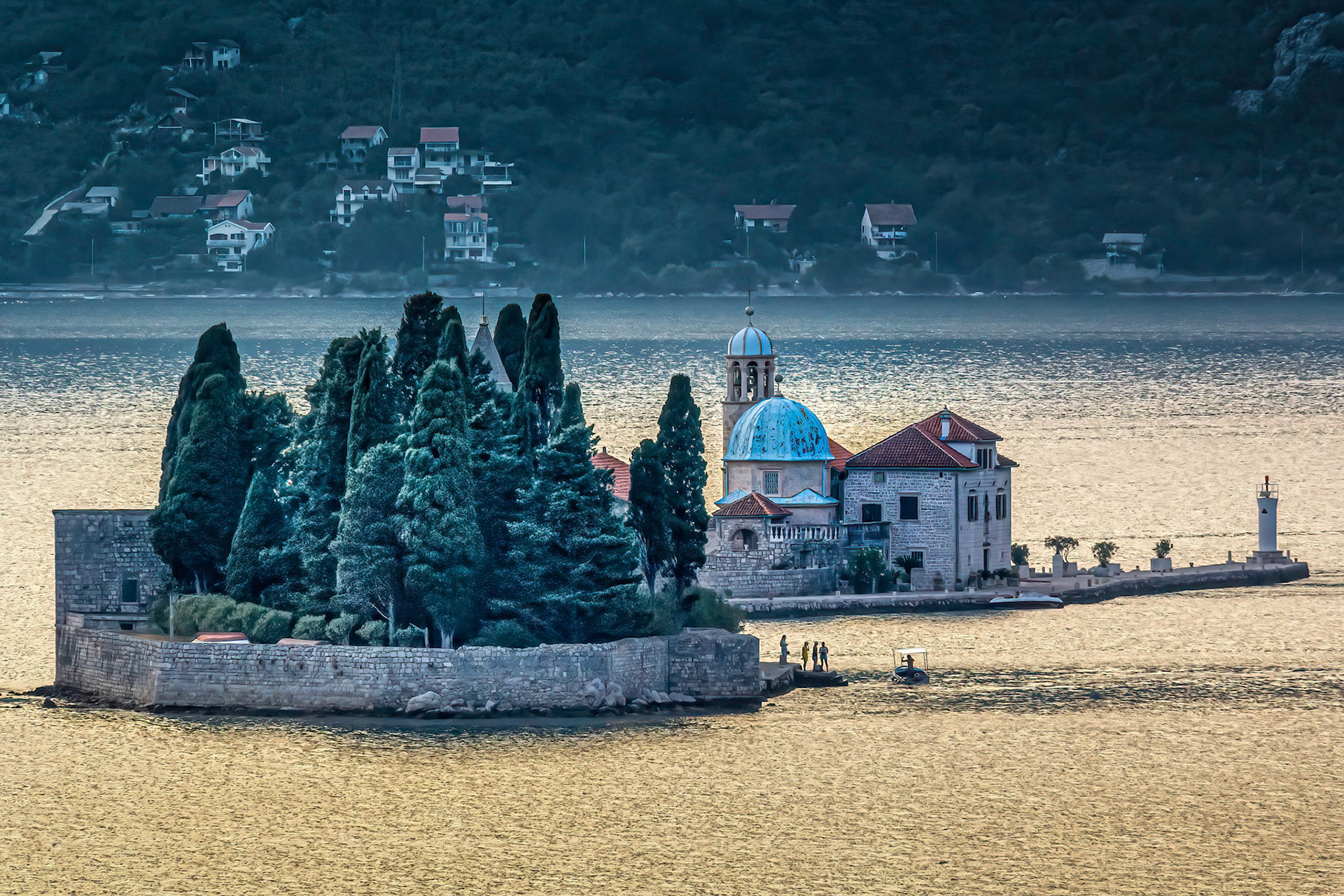 St. George and Our Lady of the Rocks Islands.