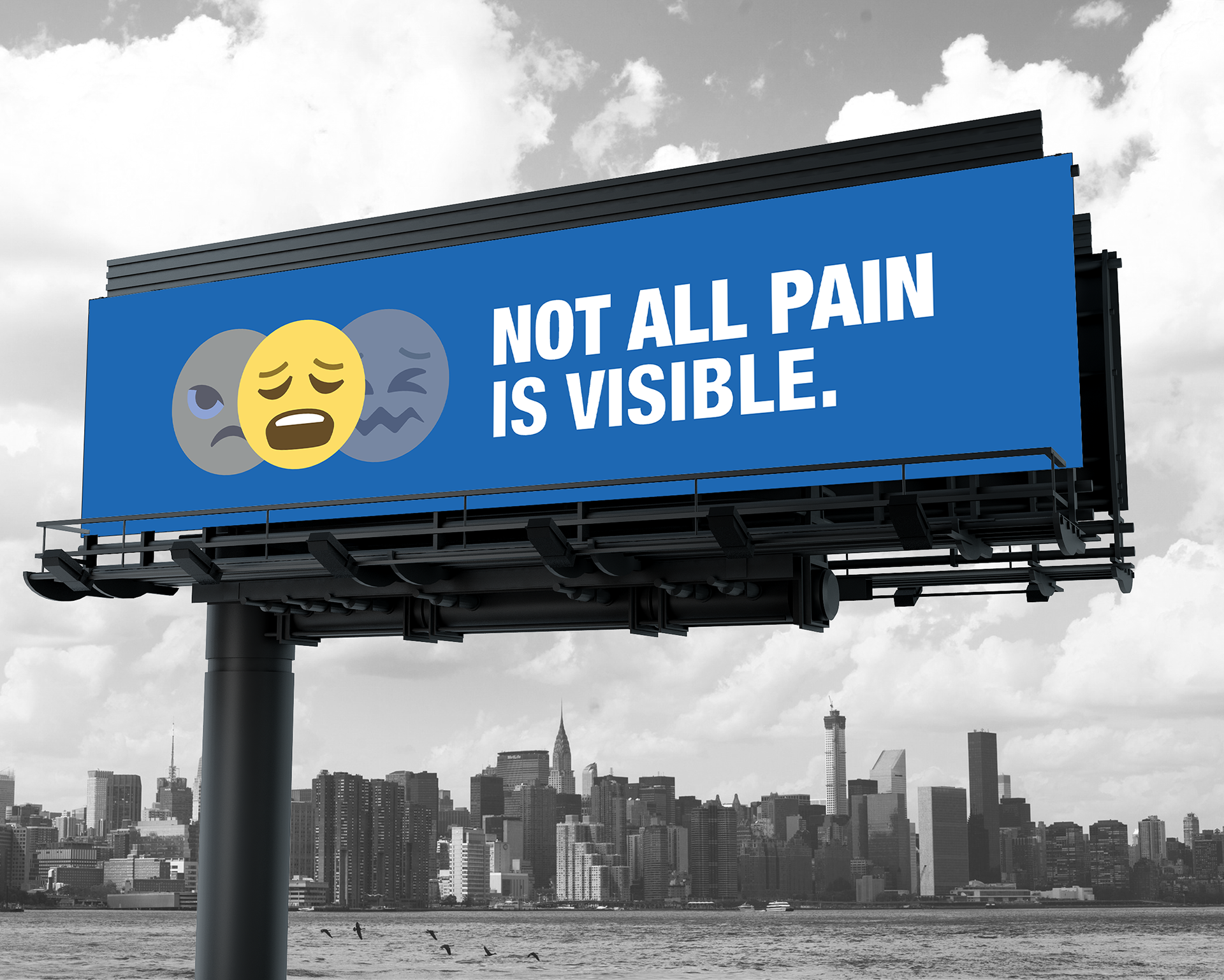 Not all pain is visible.