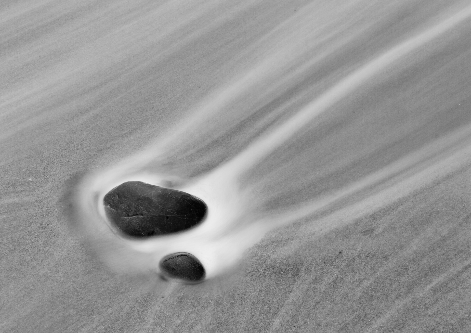 Pebbles on the Beach