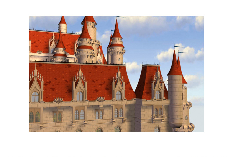 3D Project for Shrek Website