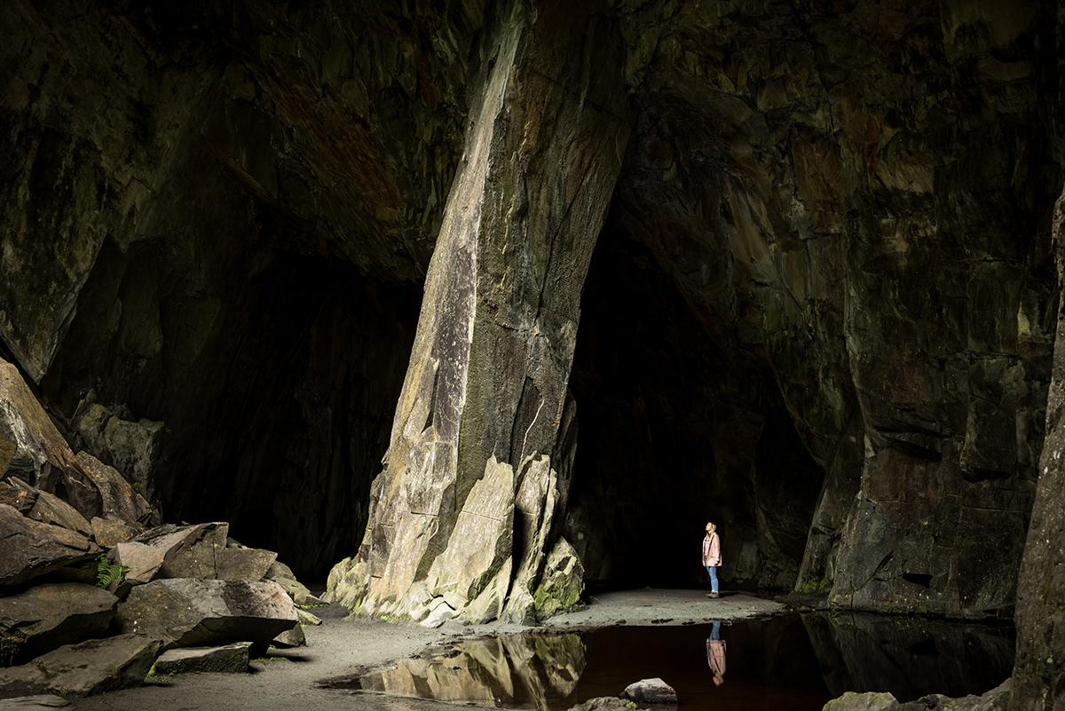 Tom Nixon - The Lake District, Cathedral Cave