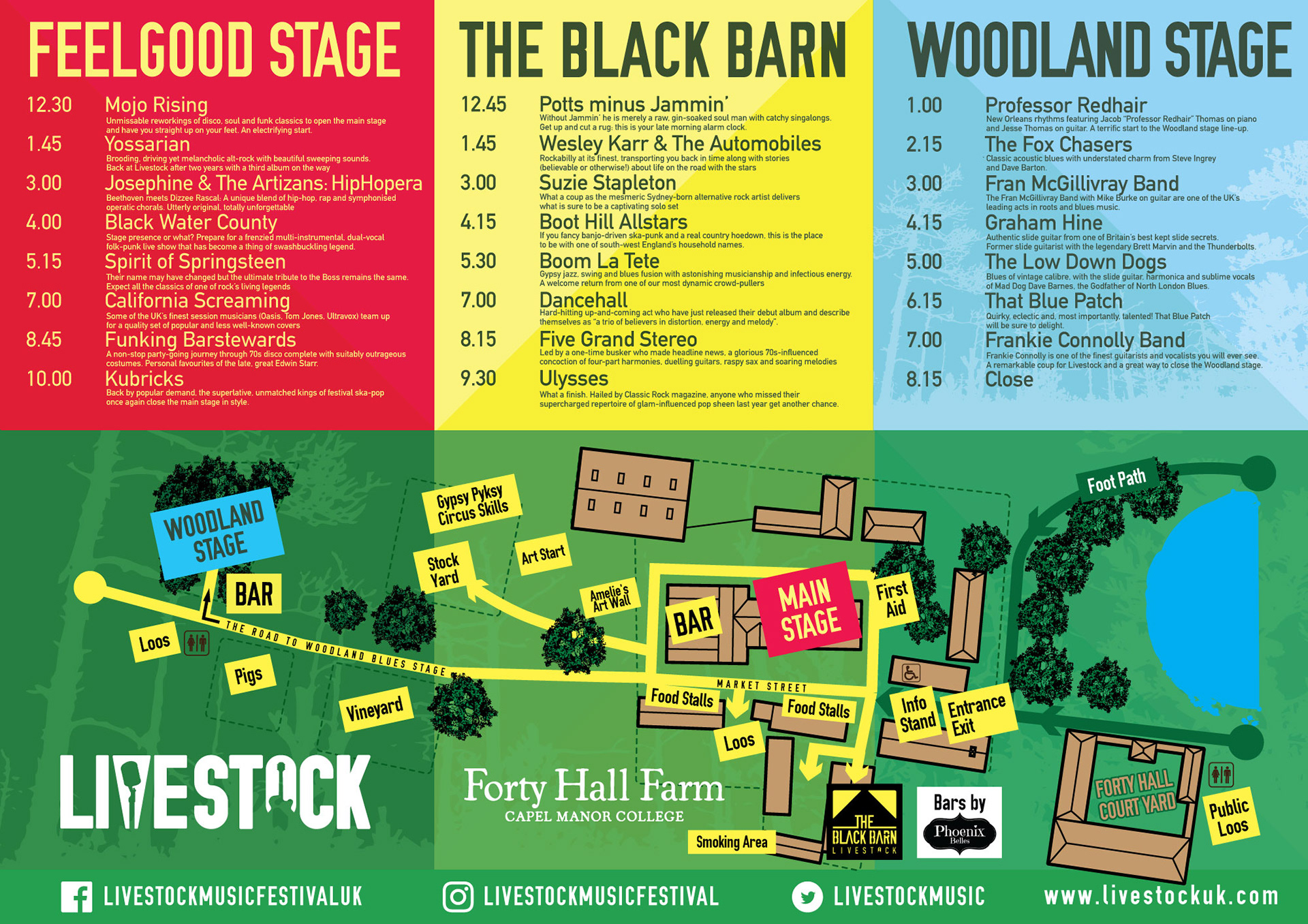 Livestock festival program