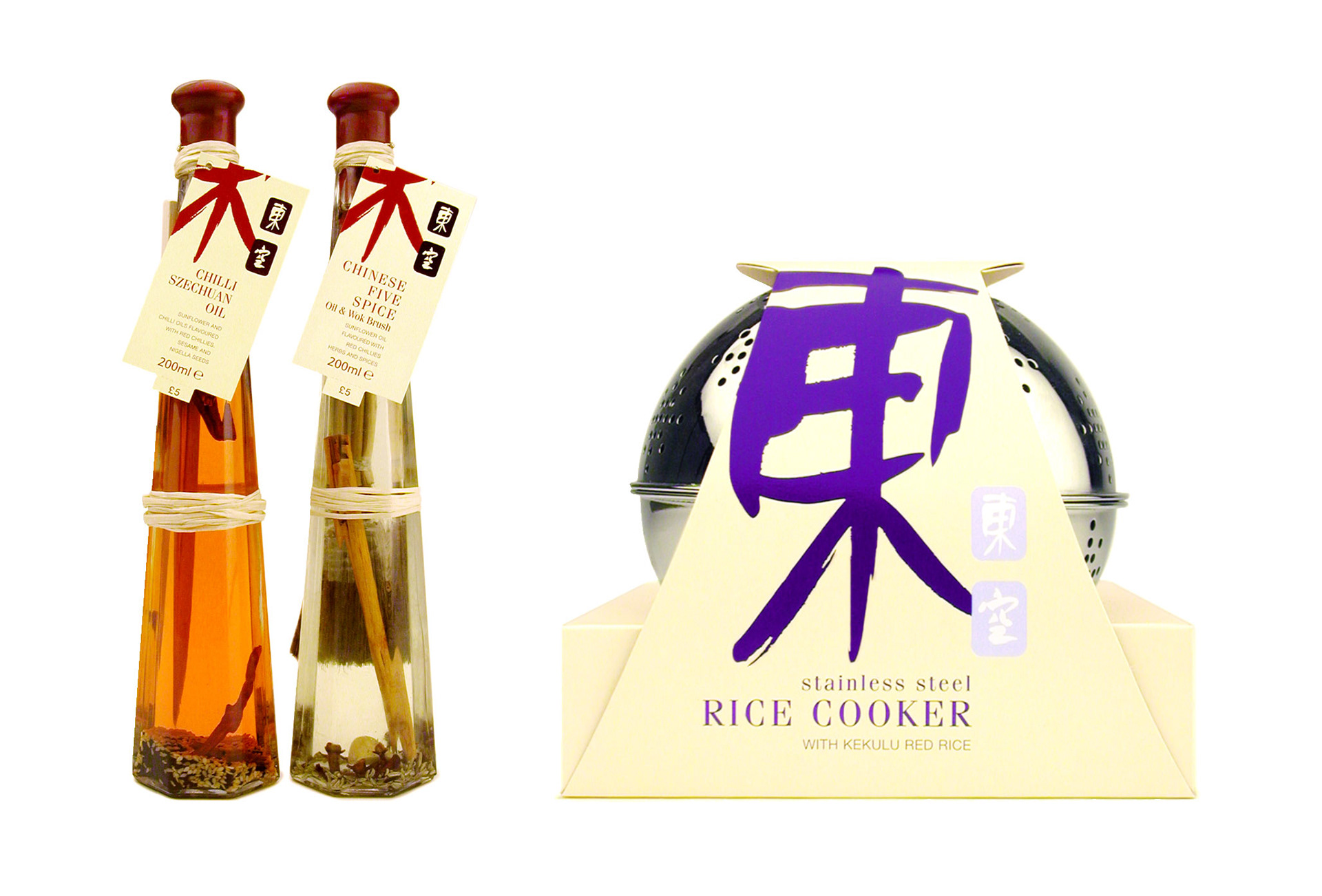 Oriental food gift packaging