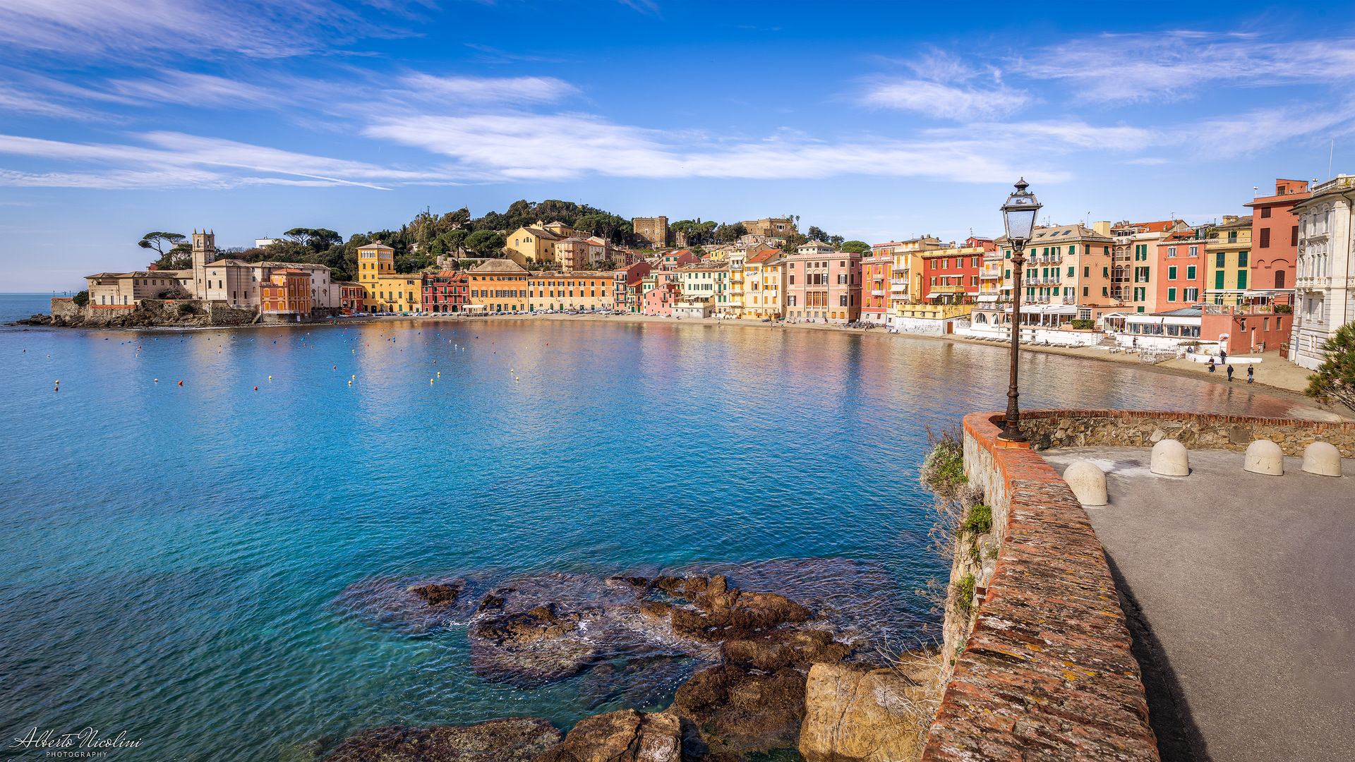veduta della Baia del Silenzio