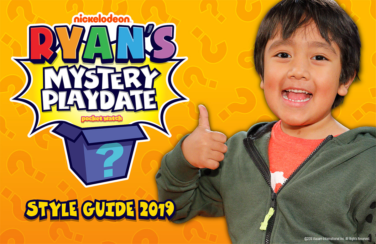 Anthony Petrie - Ryans Mystery Playdate On-Air Logo and Branding Guide