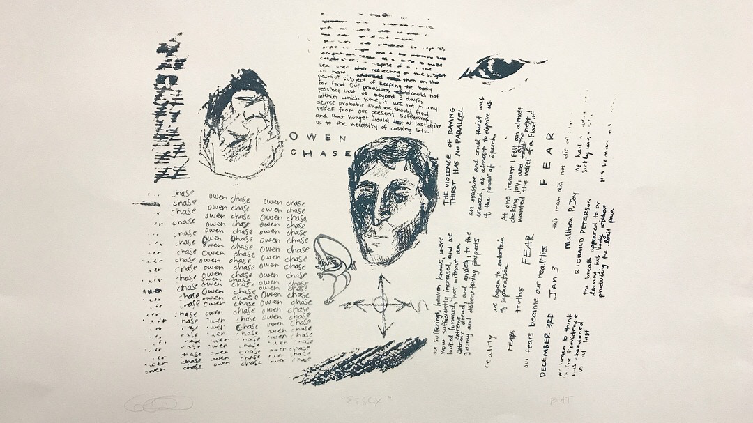 "Essex" series silkscreen, 2018.