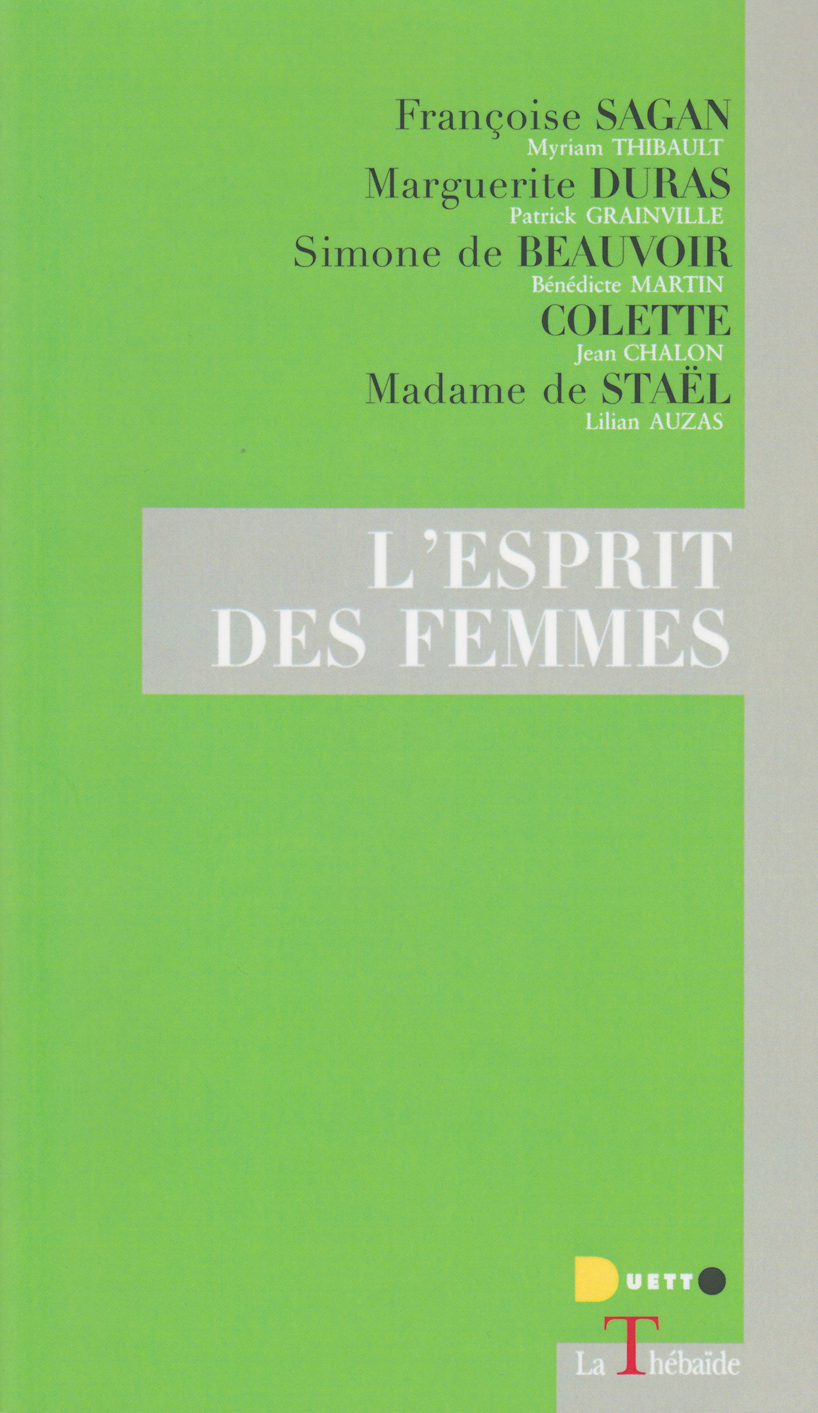Françoise Sagan dans L'Esprit des femmes
