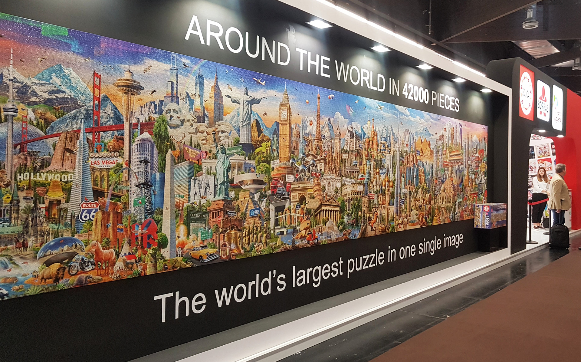 Puzzle Around the world, 42 000 pieces