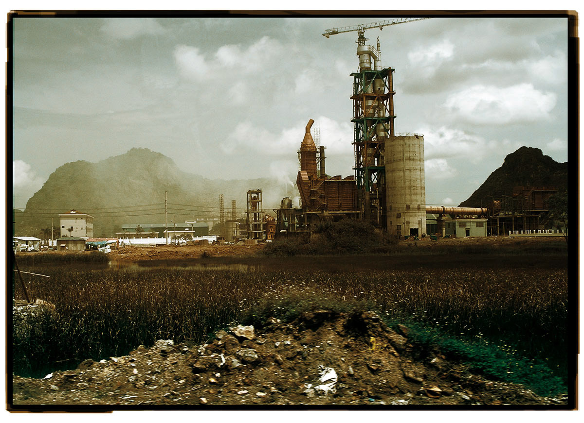 Cement factory, Ha Long Bay