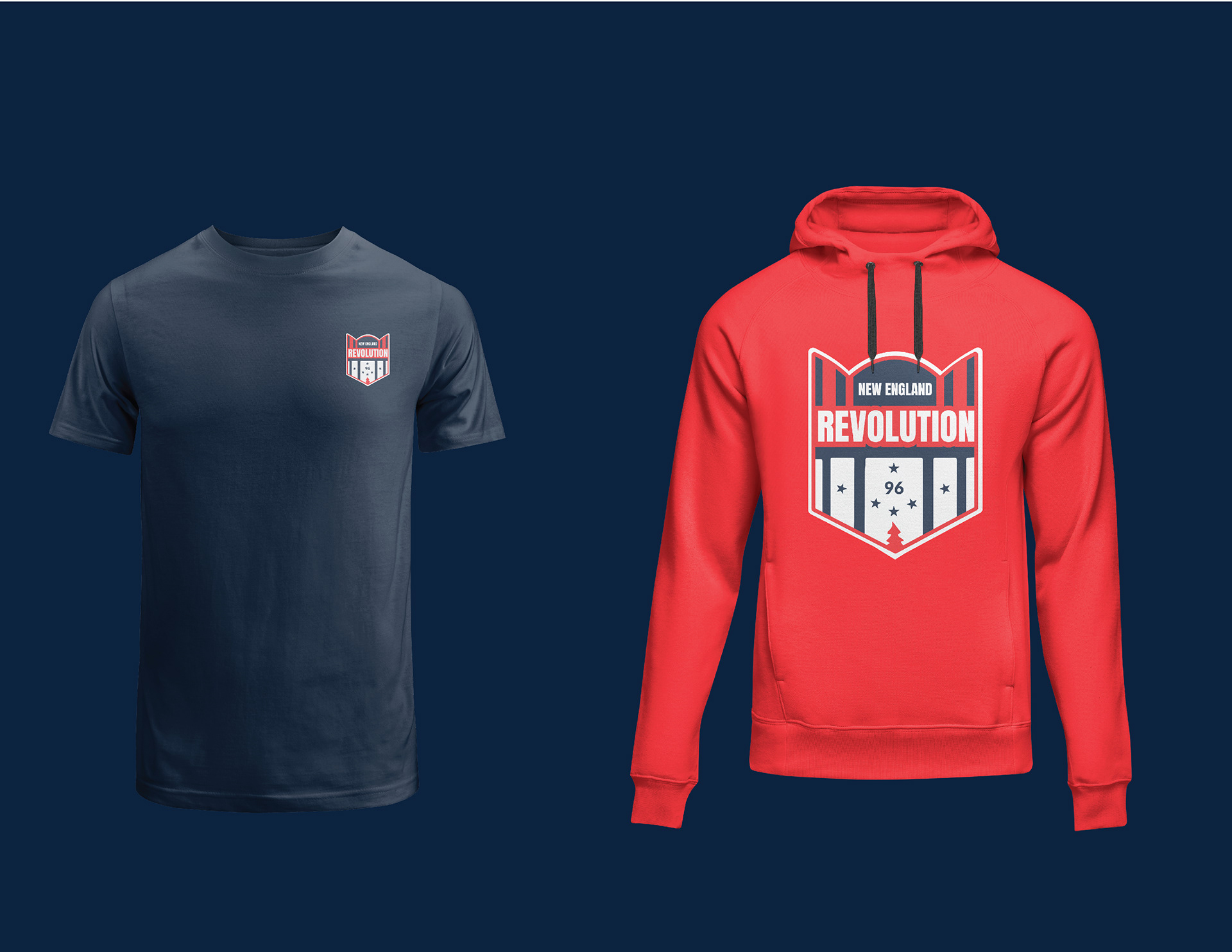 Gamez Designs - New England Revolution Rebrand Concept