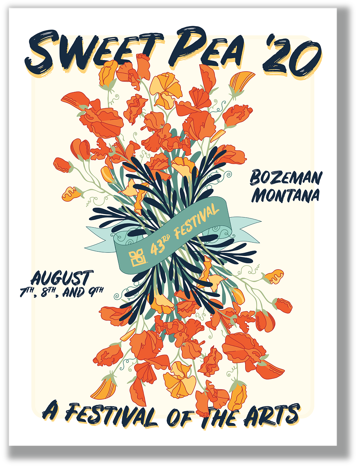 LoRae Hartman Sweet Pea Poster Contest 2020