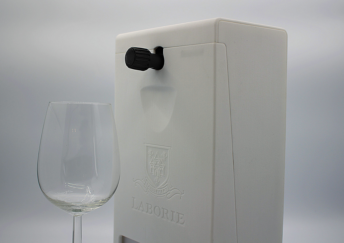 Natalia Tofas KWV Wine Dispenser