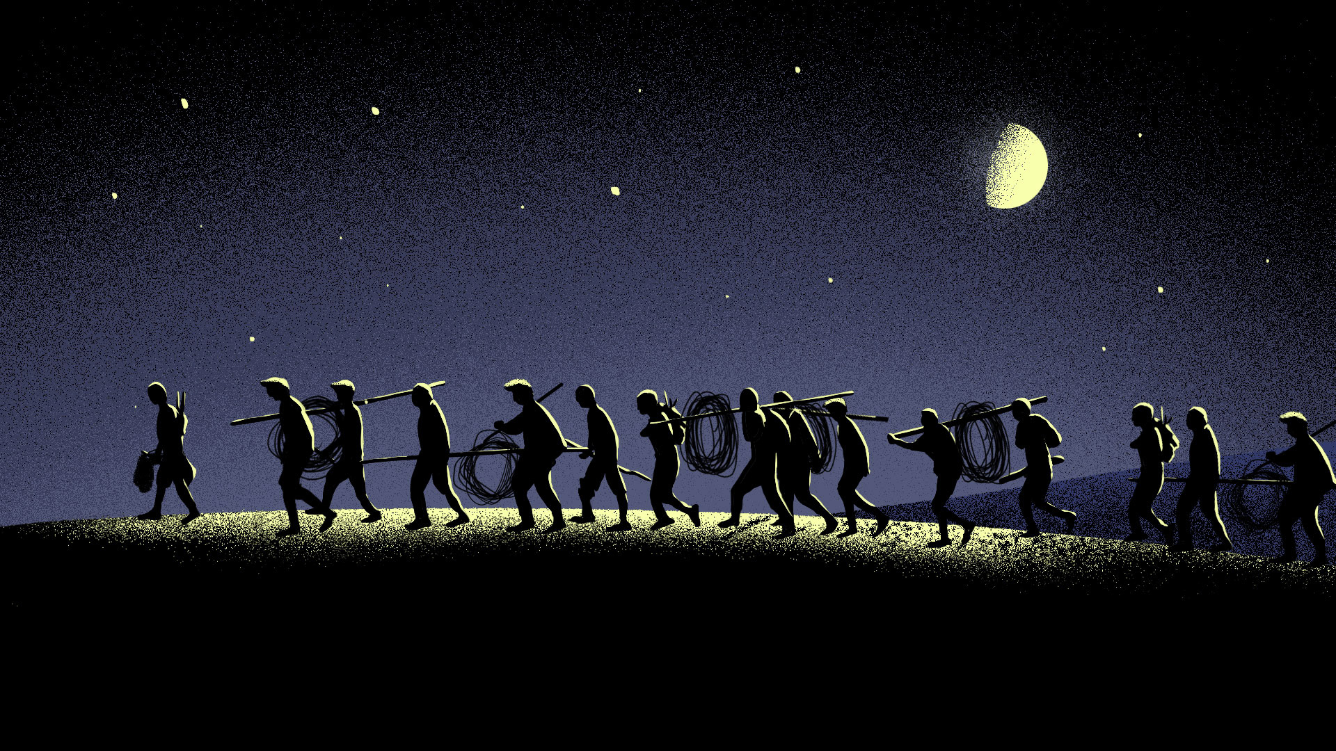 Walking in the dark