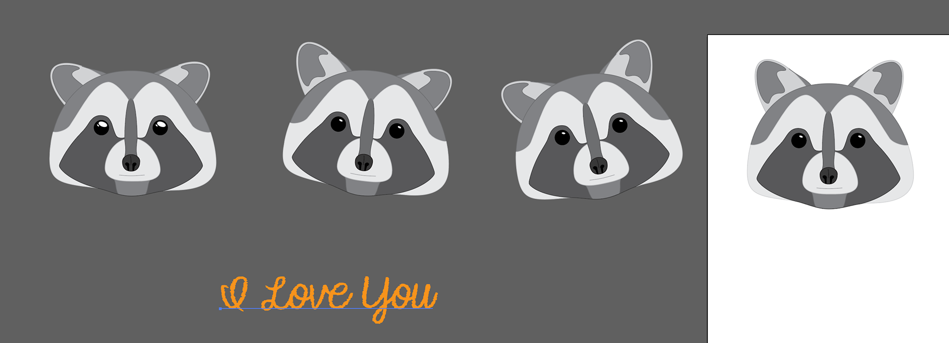 Raccoon GIF images