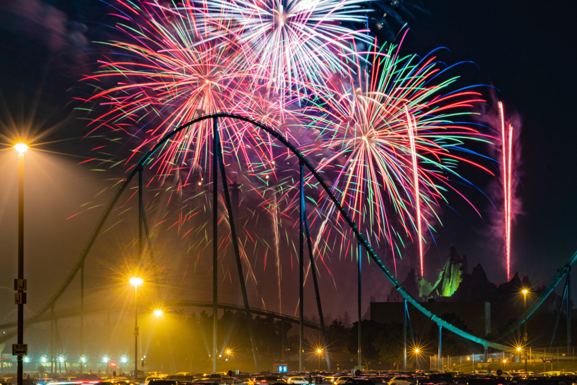 2018-09-02 Firework's From Canada's Wonderland 