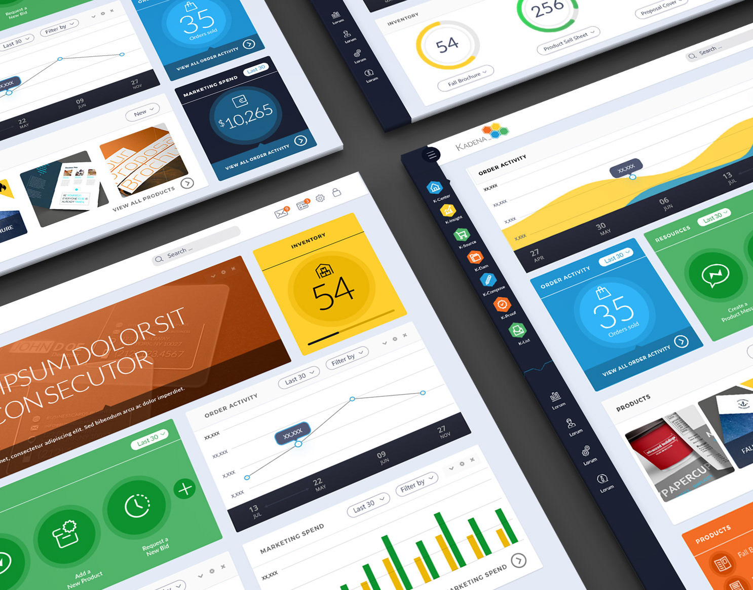 CreativeLeeBranded - Dashboard UI/UX Design