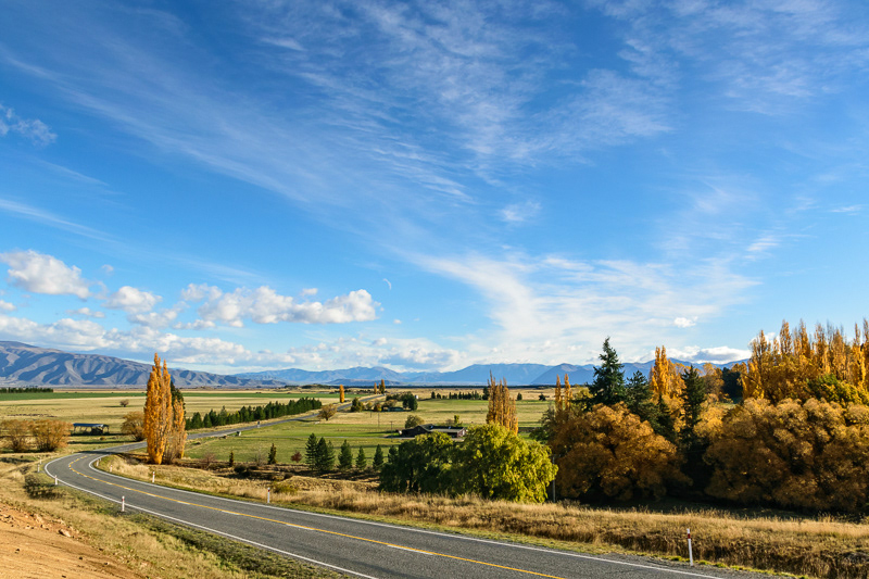 South of Lake Tekapo - South Canterbury