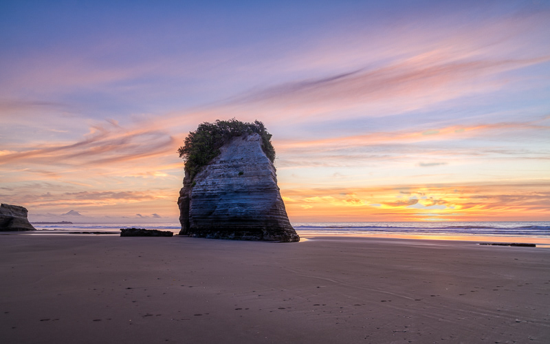 Evening Light - Tongoporutu - Taranaki