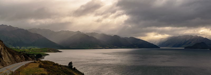 Storm, over Lake Hawea - Otago