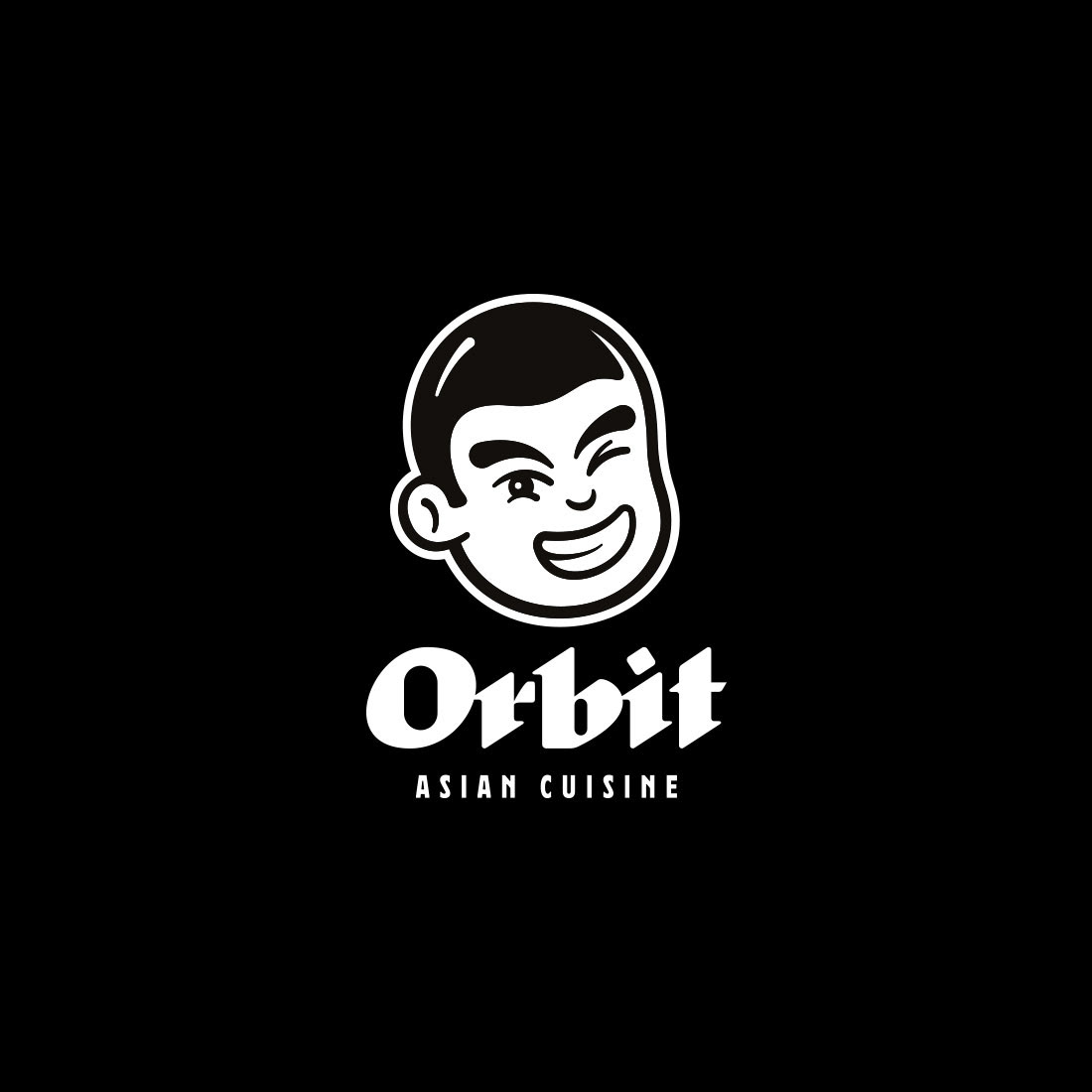 Restaurant Orbit Amsterdam Logo Design by Jeffrey Dirkse