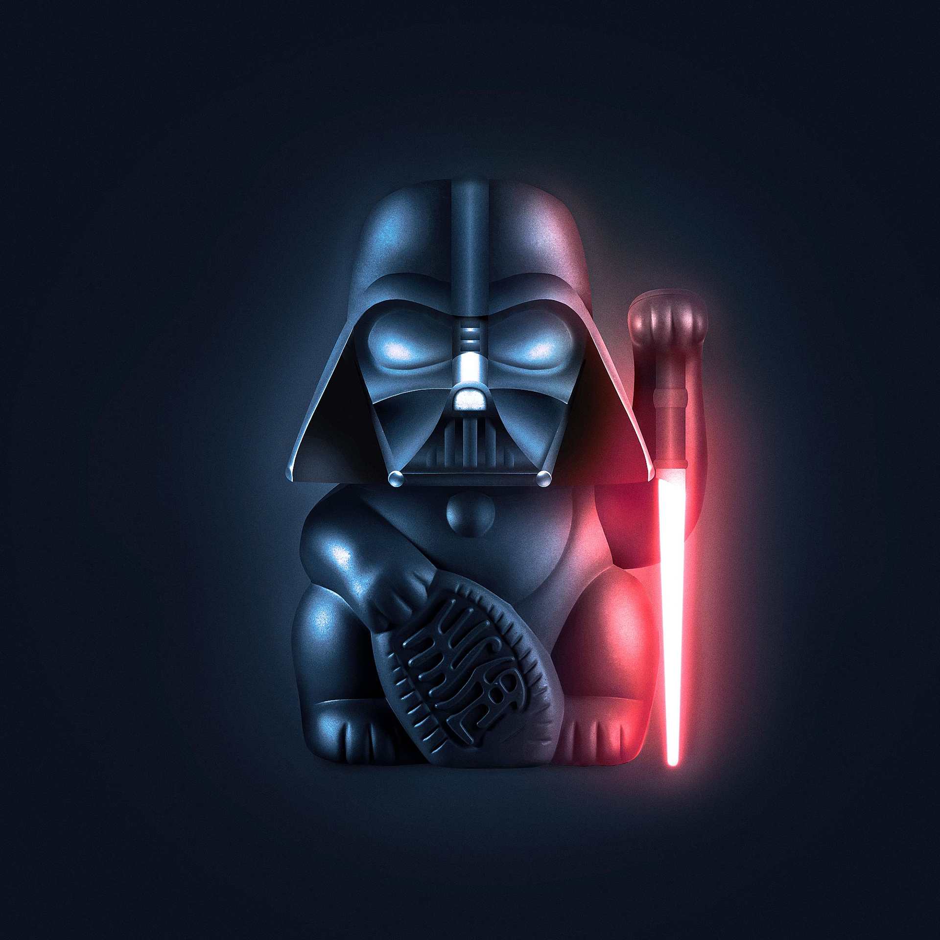 Star Wars Maneki Neko Darth Vader Design by Jeffrey Dirkse
